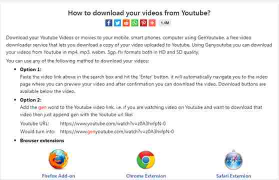 GenYoutube Videos Download 